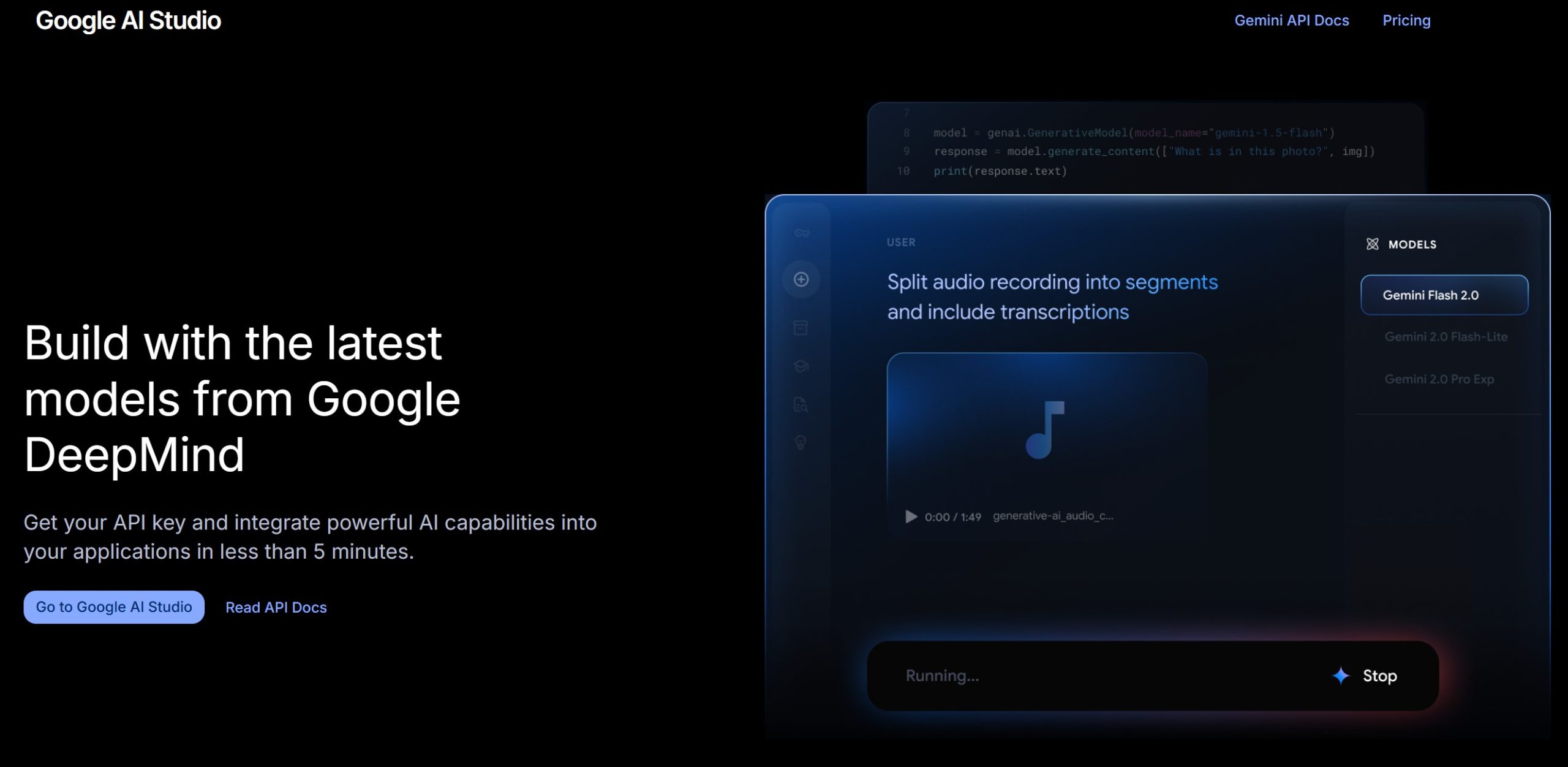 Google AI Studio