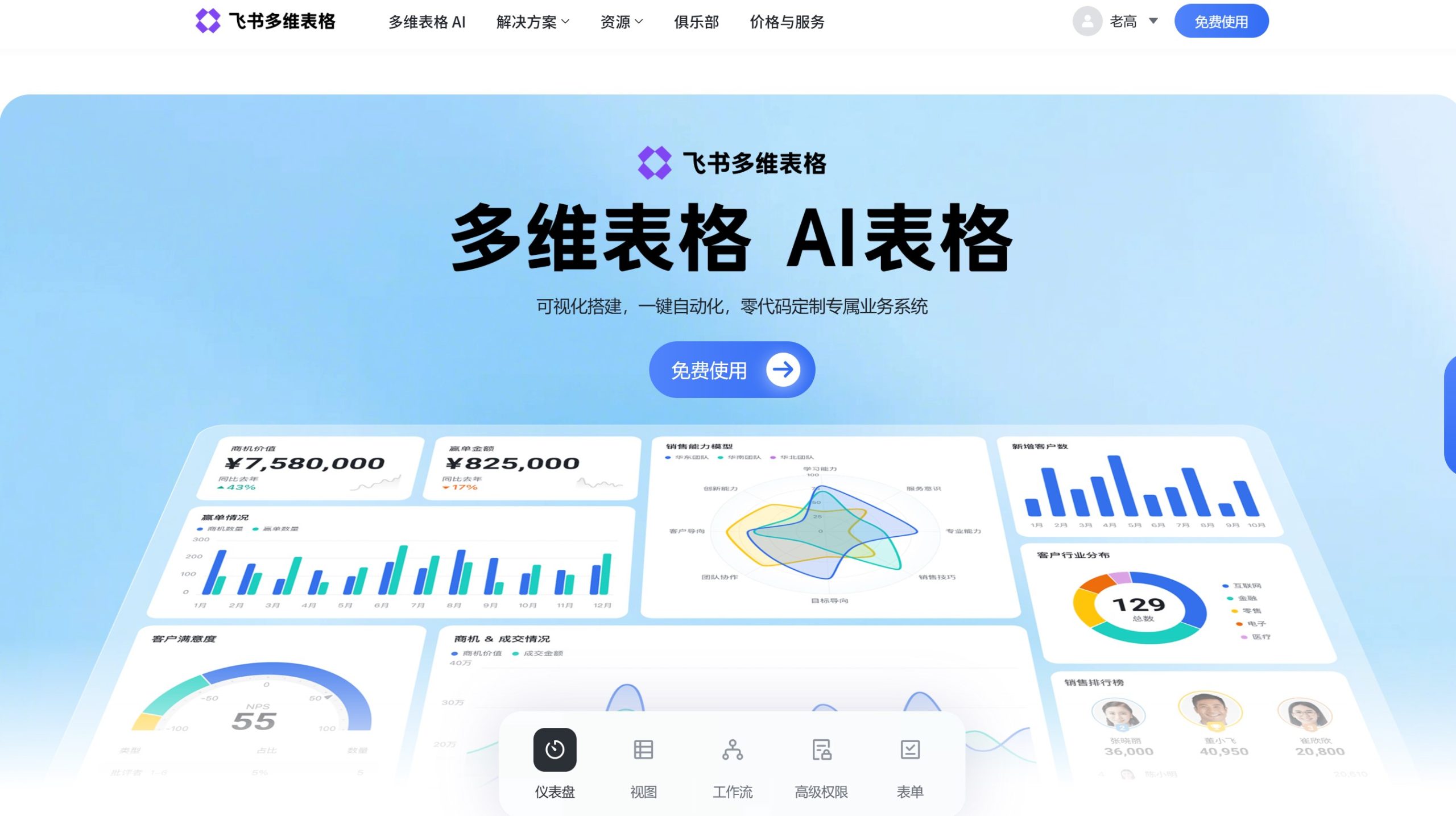 飞书多维表格